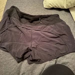 lululemon athletica Black Stretch Athletic Shorts thumbnail 3