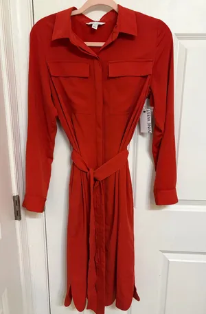 Nine West Rust long sleeves in medium size. thumbnail 1