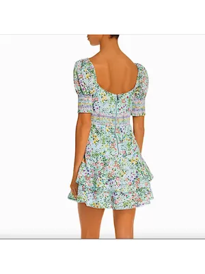 Alice + Olivia Crawford sweetheart Mini Dress thumbnail 2