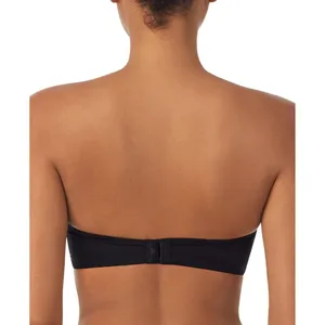 DKNY Womens Smooth Essentials Strapless Bra DK7749 Black 34DDD thumbnail 7