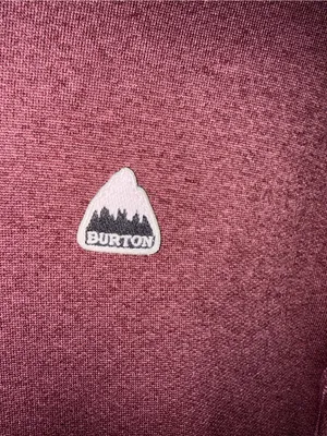 Burton Men's Full-Zip Hoodie in Burgundy thumbnail 2