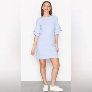 🛎️ Clearance Lauren Ralph Lauren Silvana Dress BabyBlue Color Size 4 thumbnail 4