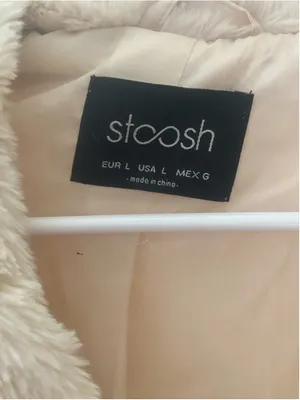 Women's Stoosh Faux Fur Teddy Coat Size L thumbnail 2