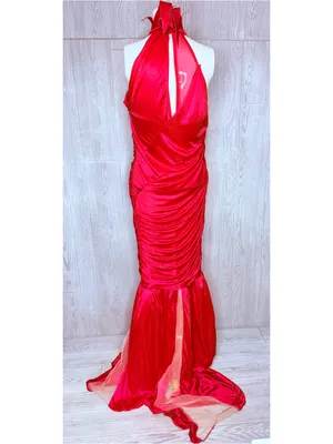 Disney Cruella deville Cosplay Halloween Costume Women Red Dress med thumbnail 4