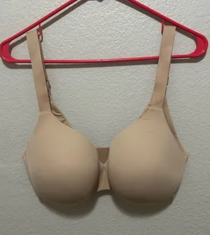SKIMS NWT Lightly Lined Full Coverage Bra 34DDDD Black Seamless Support thumbnail 1