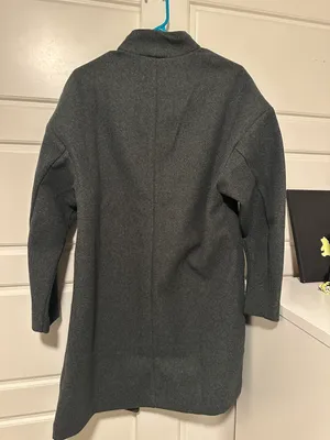 Old Navy Wool Blend Coat Grey thumbnail 2