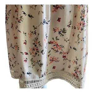 beautiful cream floral sundress thumbnail 7