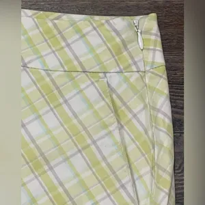 IZOD XFG Xtreme Function Golf Skort - Green Plaid Size 6 thumbnail 7