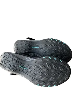 Skechers Size 6 Women Relaxed Fit Memory Foam Bikers Sneakers Black New thumbnail 10