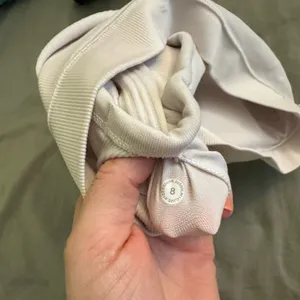 Lululemon White Ebb to Street Cropped Racerback Tank Top thumbnail 6