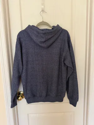 New Denali National Park Hoodie Woman’s Navy Blue Sweatshirt Outdoor, Sz S/M thumbnail 4