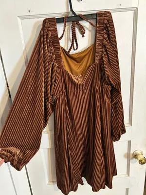 TikTok shop dress Brown Size XL thumbnail 2