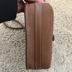 Vintage brown Liz Claiborne crossbody purse thumbnail 16