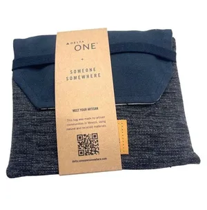 Delta One Travel Amenity Kit Someone Somewhere Includes Eye Mask Socks 71g thumbnail 1