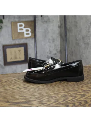 NWT A New Day Womens Phyllis Penny Loafers 94462375 Black 5.5M thumbnail 8