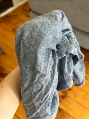 Bsbee Denim Blue Ollie Shirt Size small cotton thumbnail 10