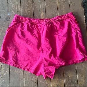 Lands’ End Built in Underwear Fly Front Hybrid Pink Shorts thumbnail 2