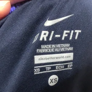 Nike blue drifit running shorts thumbnail 5