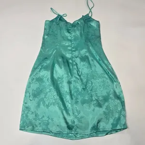 Superdown Andy Mini Dress in Teal XS thumbnail 13