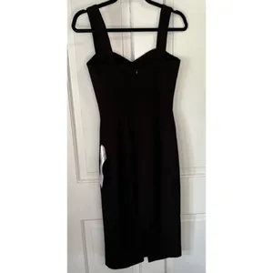 Dress the Population Nicole‎ Sweetheart Neck Black Sleeveless Cocktail Dress XS thumbnail 4
