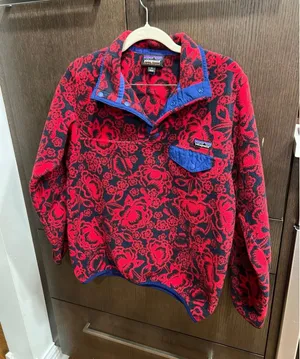 Patagonia Synchilla Snap T Fleece Pullover Jacket‎ Size small Lotus Flo thumbnail 1