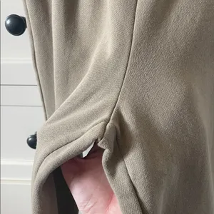 NWT Old Navy Wide Leg Sweatpants Taupe Neutral Lounge Athleisure Comfy Joggers thumbnail 6
