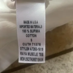 AGOLDE Raya Muscle Cotton-Jersey T-Shirt White thumbnail 14
