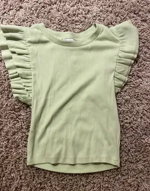 Green ZARA Top thumbnail 1
