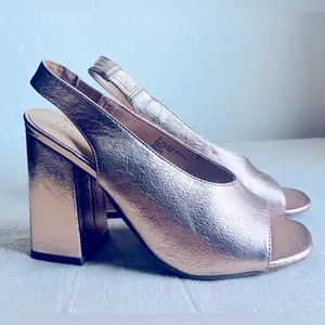 A New Day Rose Gold Block Heels thumbnail 5