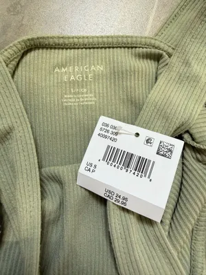 Sage Green American Eagle Bodysuit thumbnail 3