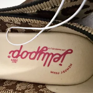 Jellypop Juni Mary Jane Flats Leopard Knitted Memory Foam Woman's 8.5 Tan Brown thumbnail 7