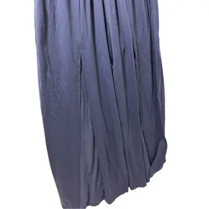 Susana Monaco Vista Navy Blue Wide Leg Jumpsuit M 8 10 EUC thumbnail 11
