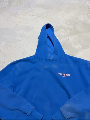 White fox boutique Blue Hoodie Sweatshirt vol 3 s/m thumbnail 2