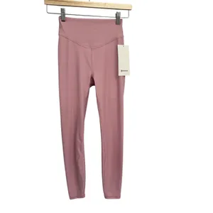 Lululemon Wunder Under SenseKnit HR Tight 25" Size 4 Pink Haze NWT Authentic thumbnail 8