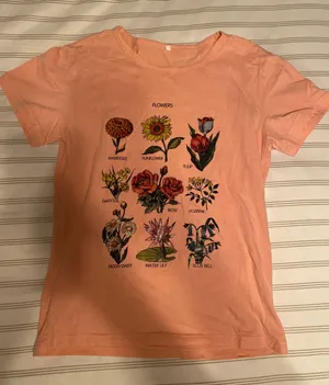 Botanical Shirt Pink Size M thumbnail 1