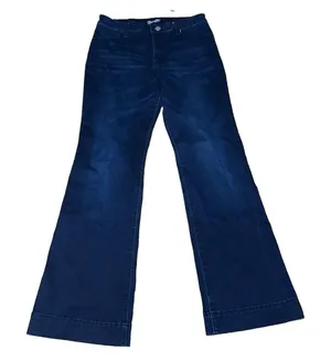 Wrangler Retro Mae Wide Leg Trouser Jeans Size 13/14 32” Inseam High Rise Denim thumbnail 1