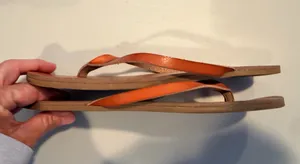 American Eagle Outfitters pp | women’s leather flip flop sandals. Size: 8 thumbnail 8