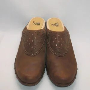 Sofft Brown Mules 10 W Wide Brown thumbnail 2
