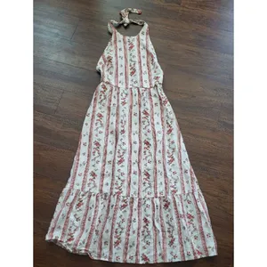 Reformation Enna Floral 100% Linen Dress in Vienna Size 6 Boho Coastal Wedding thumbnail 4