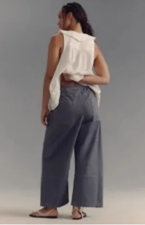 Anthropologie Pilcro The Izzie Relaxed Pull-on Barrel Pants. Size XL. MSRP $118 thumbnail 4
