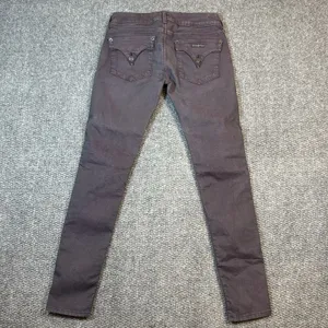 Hudson Women's Collin Flap Pocket Super Skinny‎ Purple Jeans Size 25 thumbnail 2