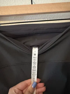 Ribbed Lululemon Leggings High-Rise 25" thumbnail 4