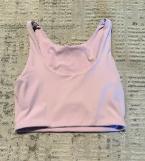 Aerie OFFLINE by Sports Ribbed Bra reversible thumbnail 3