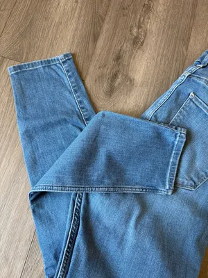 Hollister Women’s Light Blue Skinny Jeans HighRise Super Skinny Size 13R thumbnail 8