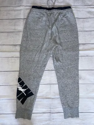 PINK Victoria's Secret Gray Logo Joggers thumbnail 3