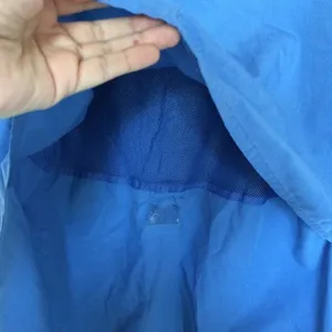 Medical Uniform Scrub Size Medium Stuff Tech Top Blue Short Sleeve Unisex thumbnail 3