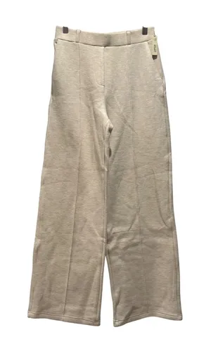NEW OGL Beige Heathered Wide Leg Cozy Travel Lounge Pants‎ Sweatpants Size Small thumbnail 1