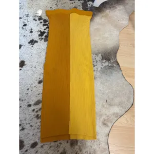 STAUD Yellow Lorraine Midi Skirt Size XS‎ thumbnail 3