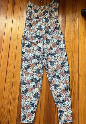 Offline by Floral Criss Cross Back Onesie Sz XL thumbnail 4