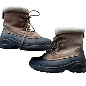 Itasca Women's size 9 Fur Top Winter Snow Rain Thinsulate Waterproof Brown Boots thumbnail 4